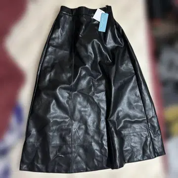 블랙 롱 스커트 M 사이즈