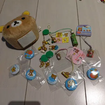 리락쿠마 키링 넷츠케 소품함 마그넷 묶음 판매 당시 제품