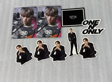 원엔 TETTA 트레이딩 카드 스티커