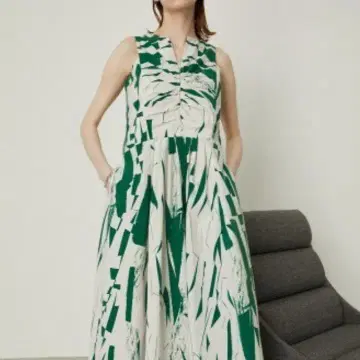 RIM.ARK 림아크 Brush texture maxi dress