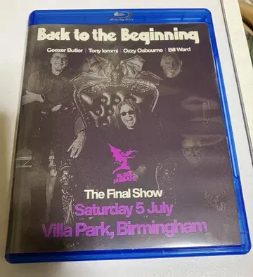 Black Sabbath Back To The Beginning 블루레이