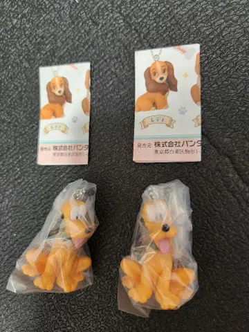 디즈니 캐릭터 DOG 마스코트 플루토 2개 세트