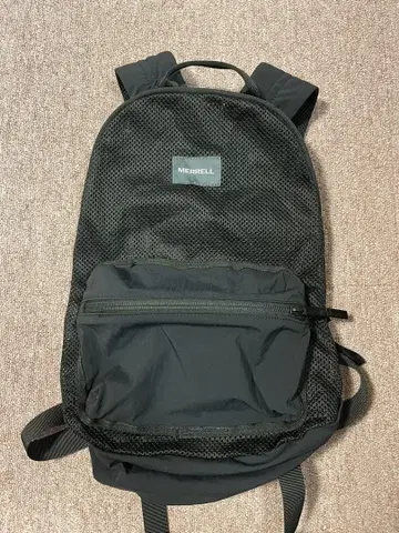 MERRELL 머렐 패커블 메쉬 백 블랙