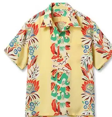 SUN SURF ALOHA SHIRT PARADISE FLOWER L