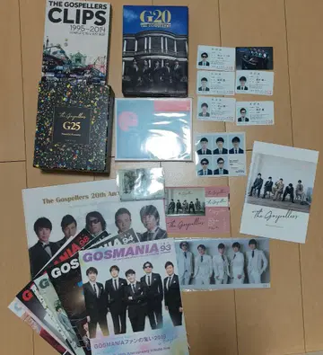 Gospellers Blu-ray 등 컬렉션 묶음 판매