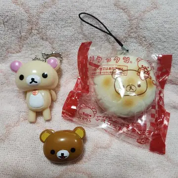리락쿠마 키링 클립 묶음