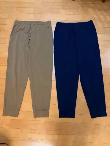 UNIQLO 울트라 스트레치 드라이 EX 조거 팬츠 L 사이즈 2매