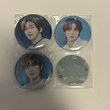 TWS 캔뱃지 거울 스티커 세트