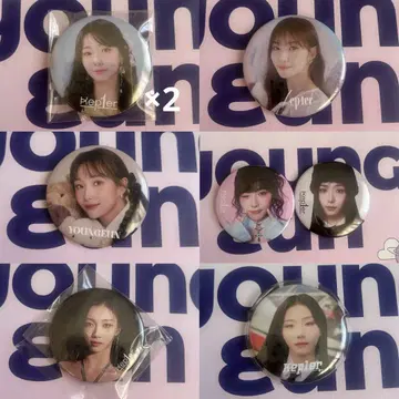 kep1er 영은 캔뱃지 8개