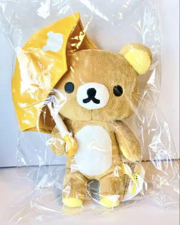 리락쿠마 엄브렐라 봉제 인형