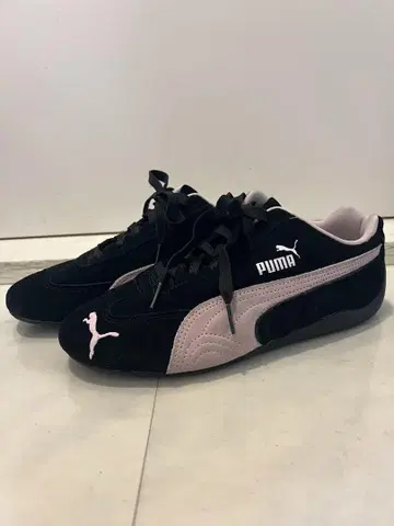 PUMA 스피드캣 블랙 핑크 24cm