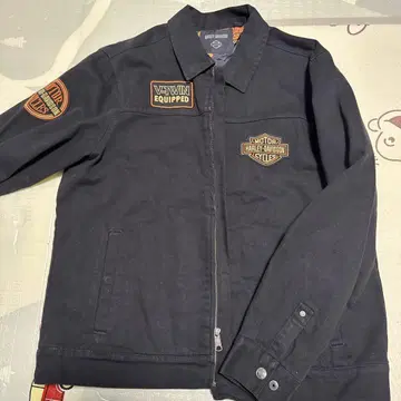 HARLEY-DAVIDSON 블랙 자켓