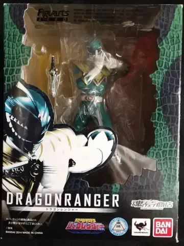 반다이 FiguartsZERO 공룡전대 쥬렌쟈 드래곤 레인저 PVC