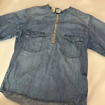 미스터 할리우드 N.H 엔할리우드 x LEE 데님 셔츠 40