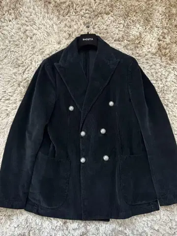 BAGUTTA / GIAN 코듀로이 더블 자켓
