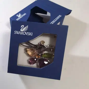 Swarovski 플라워 디자인 목걸이