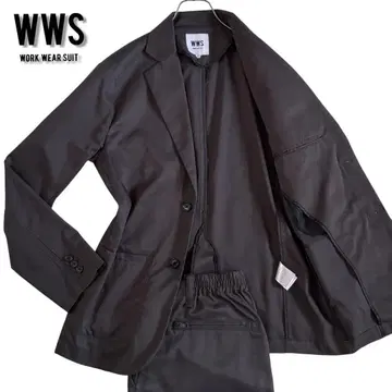 [새상품급] WWS 워크웨어 수트 셋업 M 사이즈 차콜