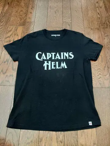 captains helm 티셔츠 L 블랙 MADE IN USA