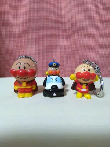 호빵맨 키링 3세트