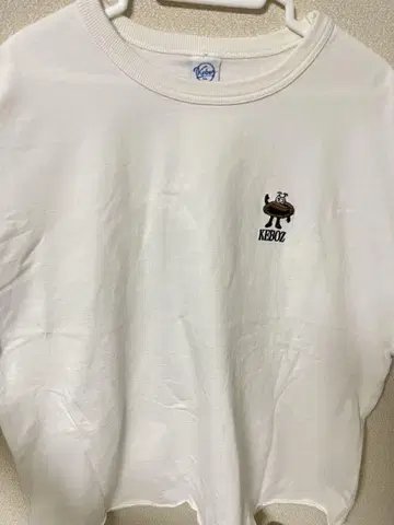 Keboz 화이트 T셔츠 그래픽 프린트