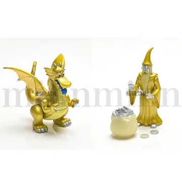 [미개봉 2종] DRAGON WIZARD 피규어 컬렉션 골드