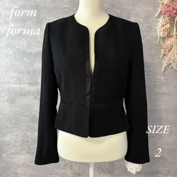 미사용 새상품 form forma 블랙 포멀 자켓 2 사이즈