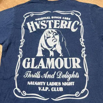 HYSTERIC glamour WHISKY WOMAN 티셔츠