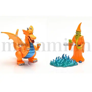 [미개봉 2종] DRAGON WIZARD 피규어 컬렉션 오렌지