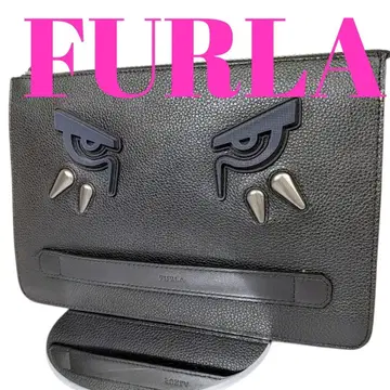 FURLA 훌라 클러치백 가죽 새상품급 세컨드 백 천연 가죽