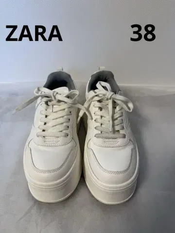 ZARA 통굽 스니커즈 38