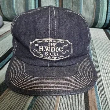 새상품급 THE H.W.DOG 데님 워크캡