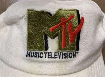 MTV 자수 로고 80년대 야구 모자