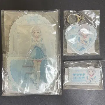 학원 아이돌 마스터 애니메이션 바코 카츠라기 리리야 굿즈 세트