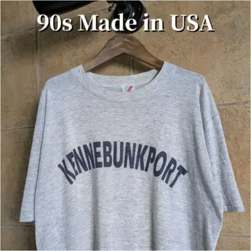 90년대 USA 제작 KENNEBUNKPORT 칼리지 티셔츠 XL