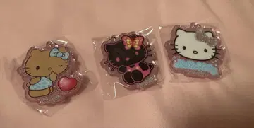 헬로키티 아크릴 키링 가챠 3세트