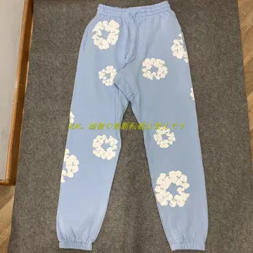Denim Tears 신상 Wreath 스웨트 팬츠 사이즈 S
