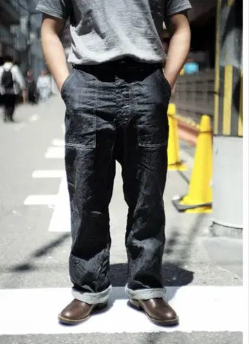 리얼 맥코이 UTILITY TROUSERS / DENIM 36