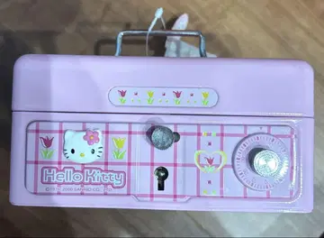 Hello Kitty 꽃무늬 금고