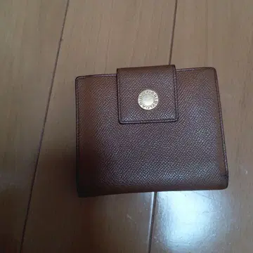 불가리 브라운 반지갑