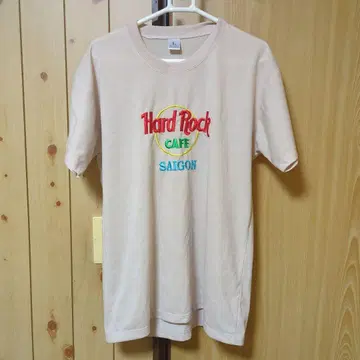 Hard Rock Cafe 하드록 카페 티셔츠 사이공 자수 L
