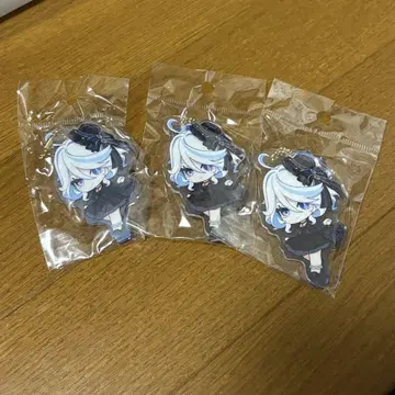 원신 푸리나 이미지 패션 아크릴 스탠드 3세트
