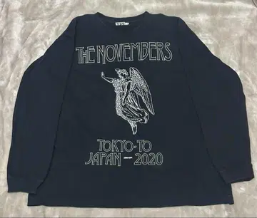THE NOVEMBERS 더 노벰버스 롱 슬리브 론T 티셔츠