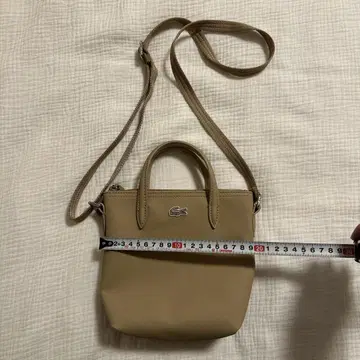 Lacoste 베이지 숄더백