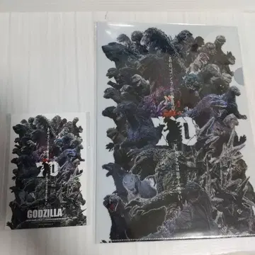 고질라 박람회 GODZILLA 1954-2024 클리어 파일 엽서 세트