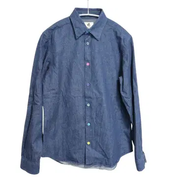 N-161 새상품급 Paul smith 데님 셔츠 S 사이즈 폴스미스
