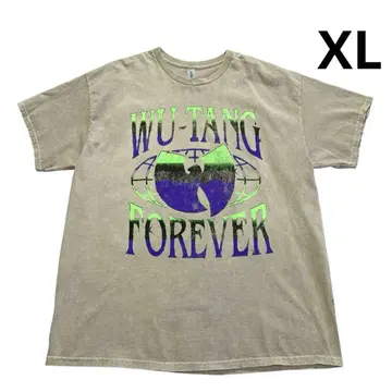 Gildan 우탱 클랜 T셔츠 XL 베이지 WU-TANG 투어