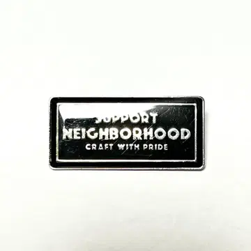 네이버후드 neighborhood 핀 배지