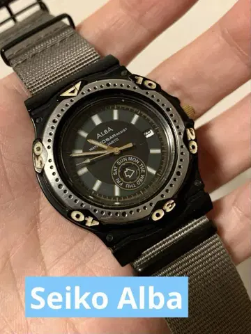 seiko alba 세이코 알바 손목시계 빈티지 쿼츠