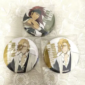 BLEACH 오오토리바시 로쥬로 아바라이 렌지 캔뱃지
