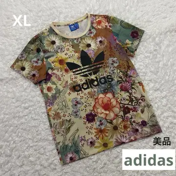 Adidas 아디다스 반팔 티셔츠 꽃무늬 올 패턴 새상품급